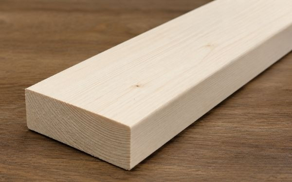 Canadian S4S whitewood timber with smooth planed finish used in UAE fit-out projects