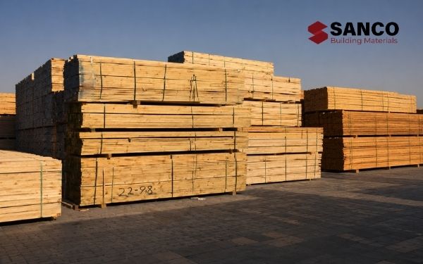 Whitewood timber supplier in UAE — Sanco Building Materials